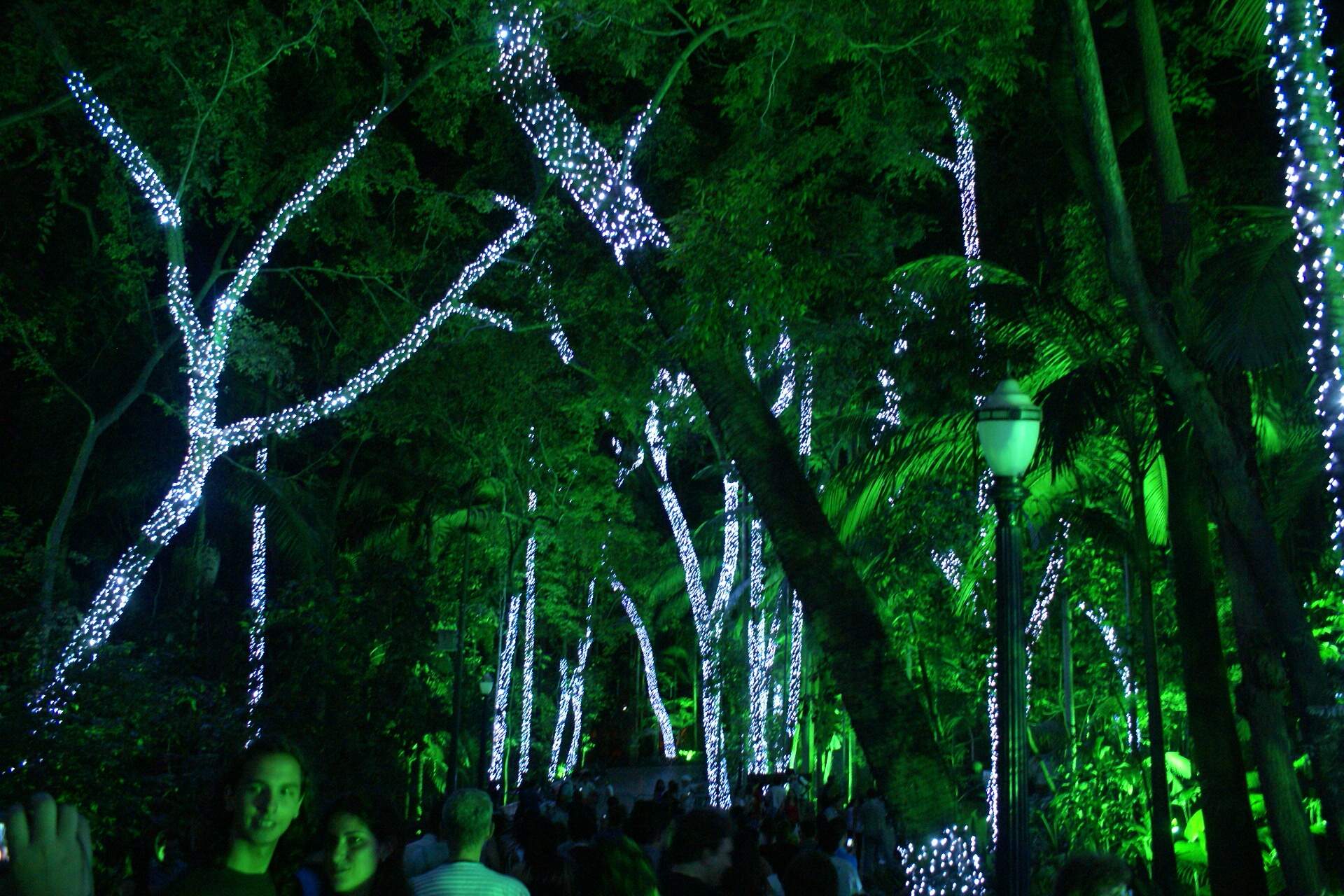 Natal Iluminado é inaugurado no Parque Trianon