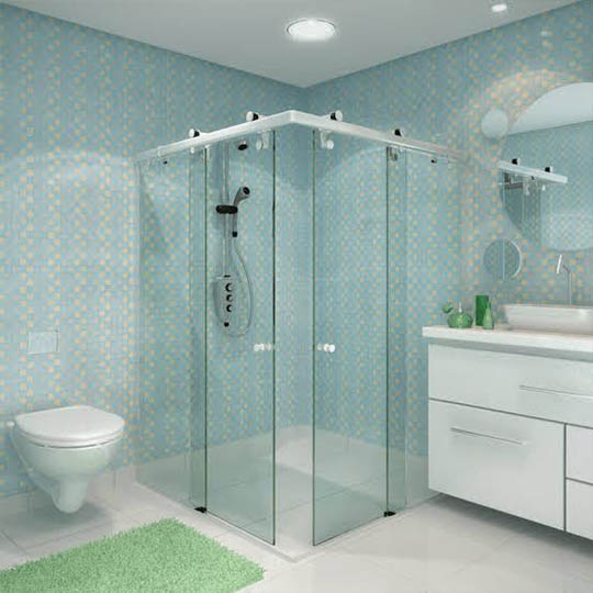 Como limpar box de banheiro?