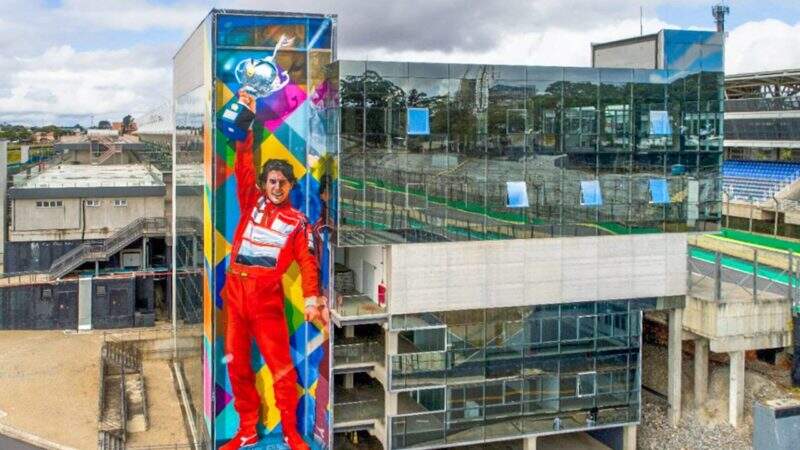 Estação Primavera-Interlagos da CPTM terá painel em homenagem a Ayrton Senna
